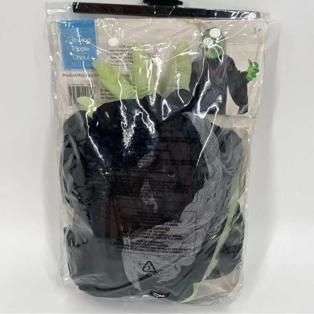 Kids Green Monster Costume size S Boys Halloween Costume for Boys